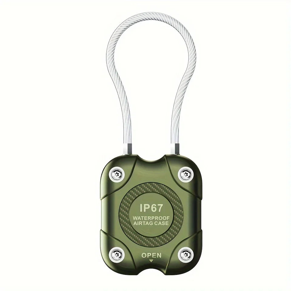 AirTag Waterproof Case with Steel Wire Cable | IP67 Protection