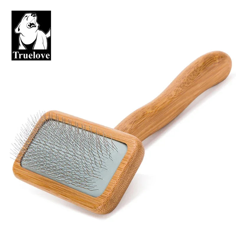 Truelove Pet Grooming Brush Dogs and Cats,Tangles Undercoat,Safe Sensitive Skin Deshedding Pet Brush Removes Loose Hair Tangles Peaceful Pleasures Health and Wellness TLK20131 S China Mainland