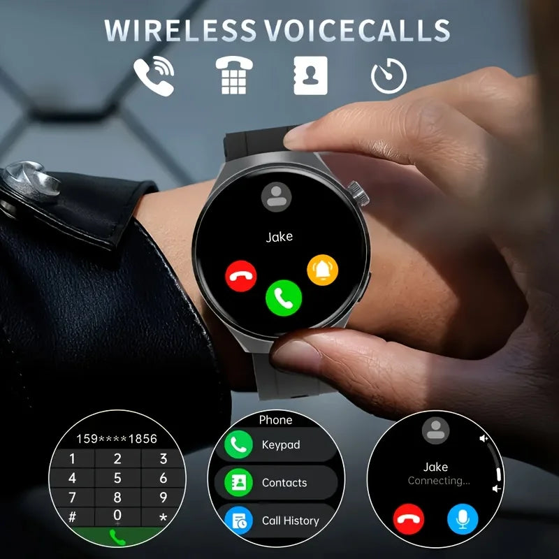 ERUN Smartwatch 1.5" Touch Screen – Call, Sport & Sleep Tracker