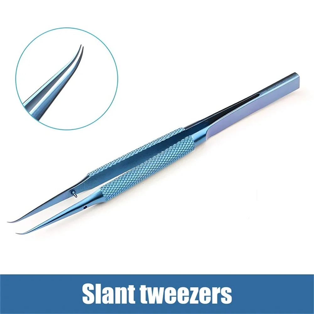 Titanium Precision Tweezers – Antimagnetic PCB Phone Repair Tool