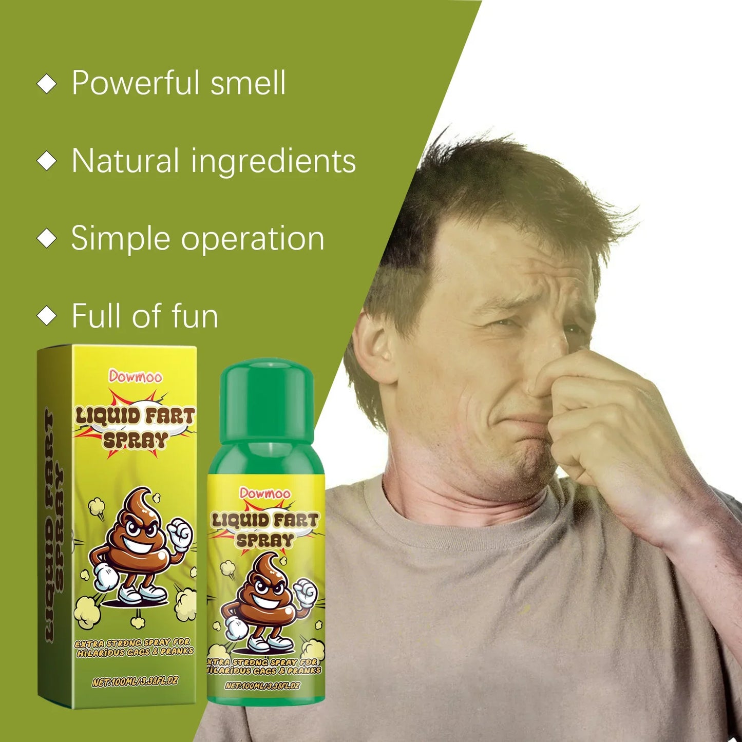 Fart Stink Spray Prank Gag Gift – 100ml Novelty Joke Bottle
