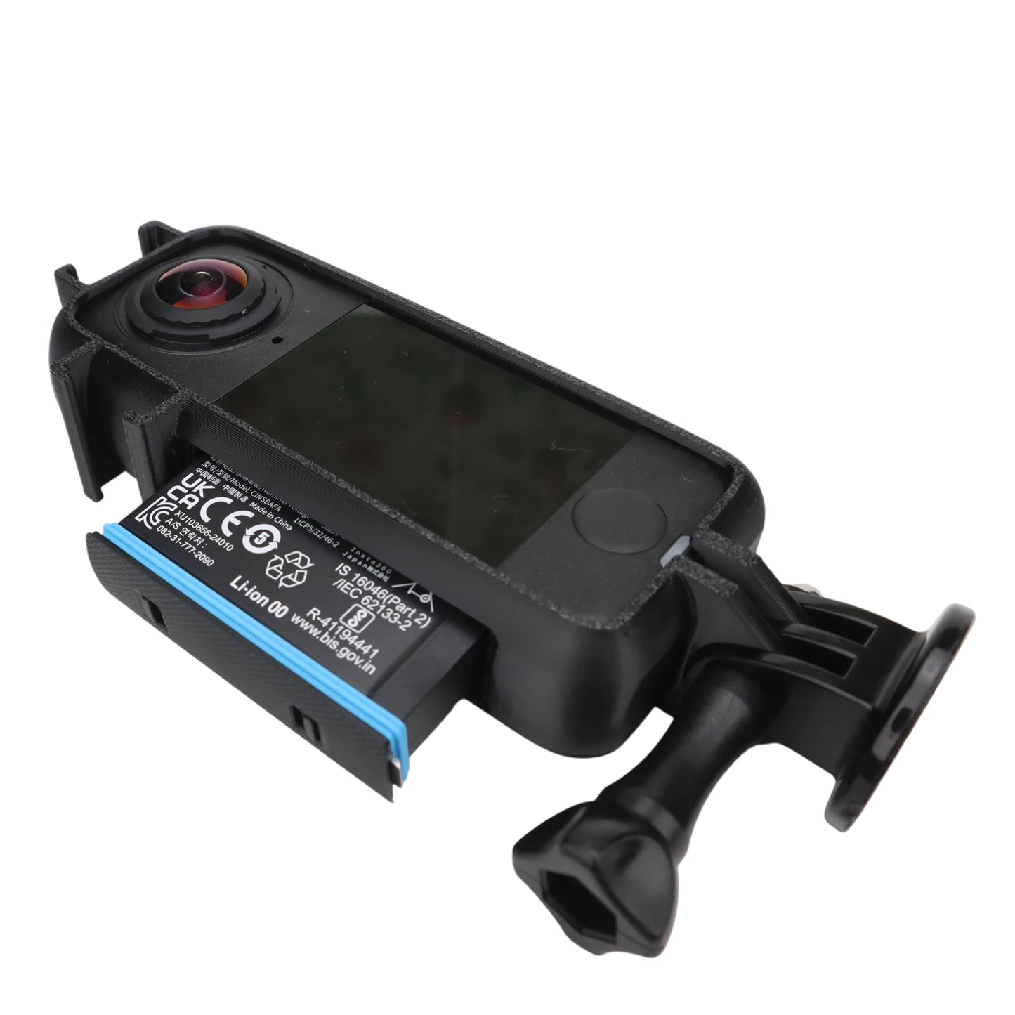 The Cold Shoe Frame For Insta360 X4 AIR Camera Cold Shoe Multi-Function Expansion Frame Adapter With Adjustable Angle Peaceful Pleasures Health and Wellness
