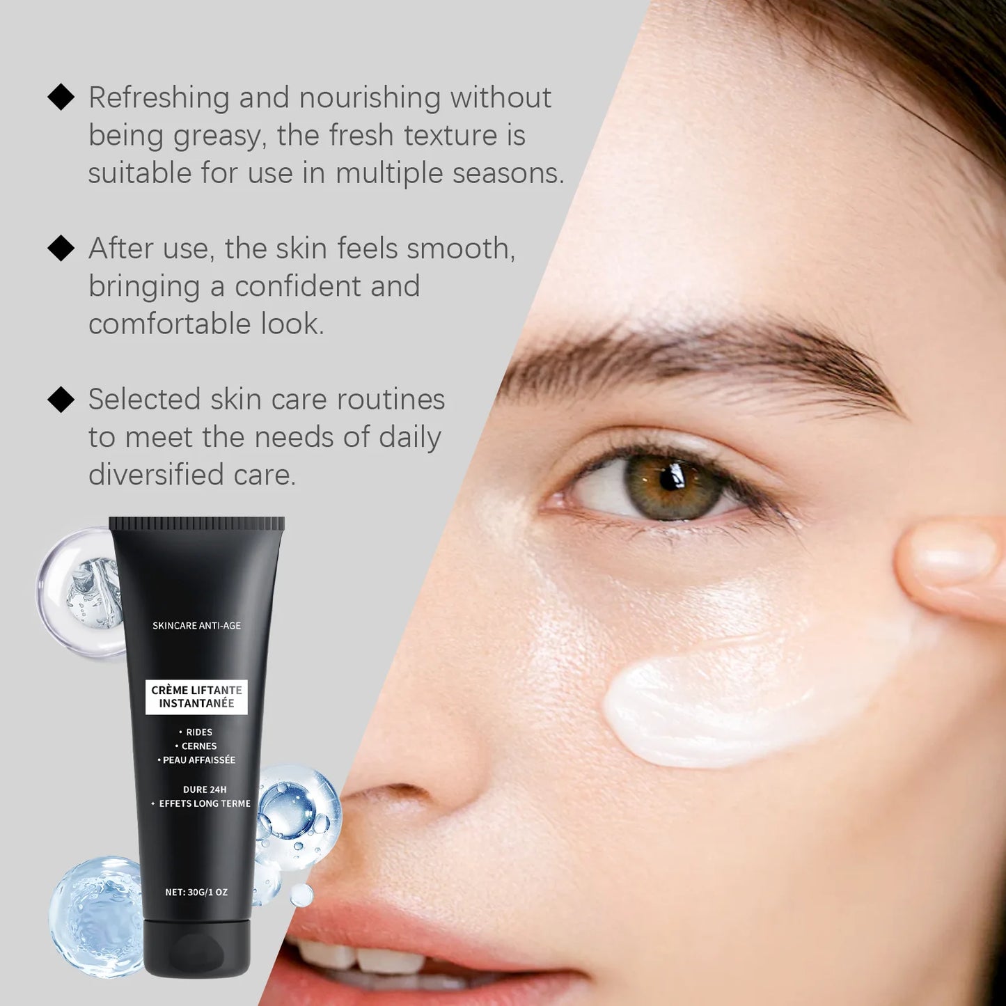 Anti-Aging Face Cream | Hyaluronic Acid & Vitamin E – 30g
