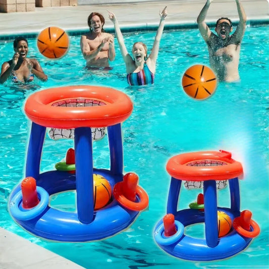 Inflatable Water Basketball Hoop – Pool Toy for Kids & Family Inflatable Pool Toy Oasis Select