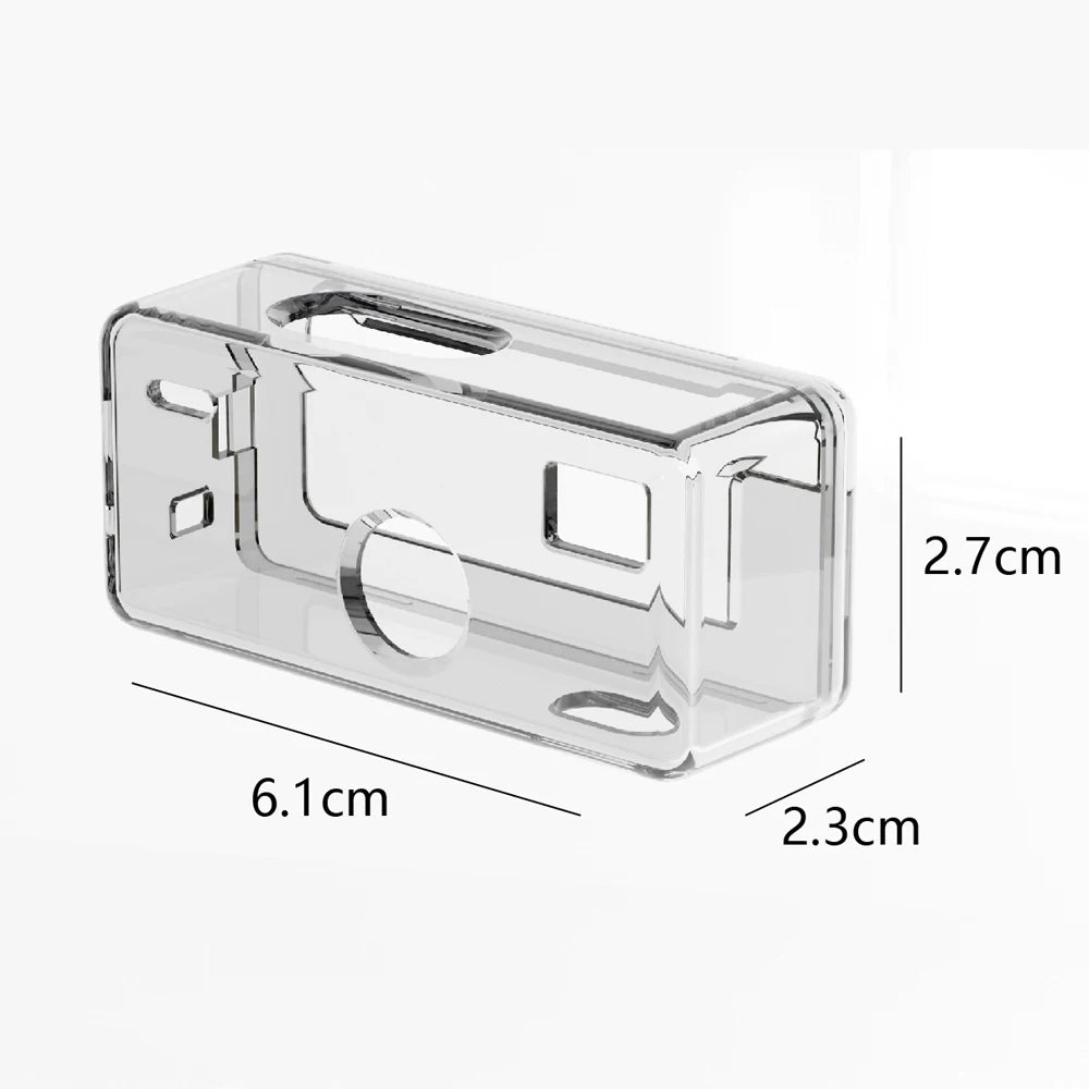 For Kodak 1987 Camera Case Transparent Hard PC Cover Non-Yellowing Anti-Dust Shockproof Precision Molded Ultra Slim Peaceful Pleasures Health and Wellness