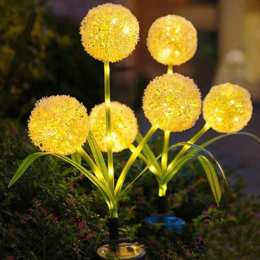 Solar 3-Head Onion Garden Light | Pathway & Lawn Decor Solar Garden Light Peaceful Pleasures Health and Wellness