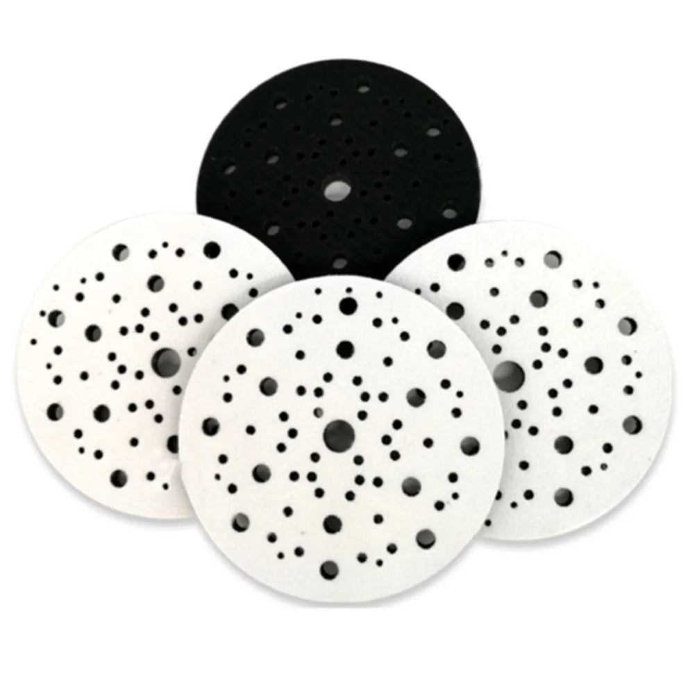 Interface Pads Soft Sponge Pad Polishing Sanding 70 Hole Round Discs