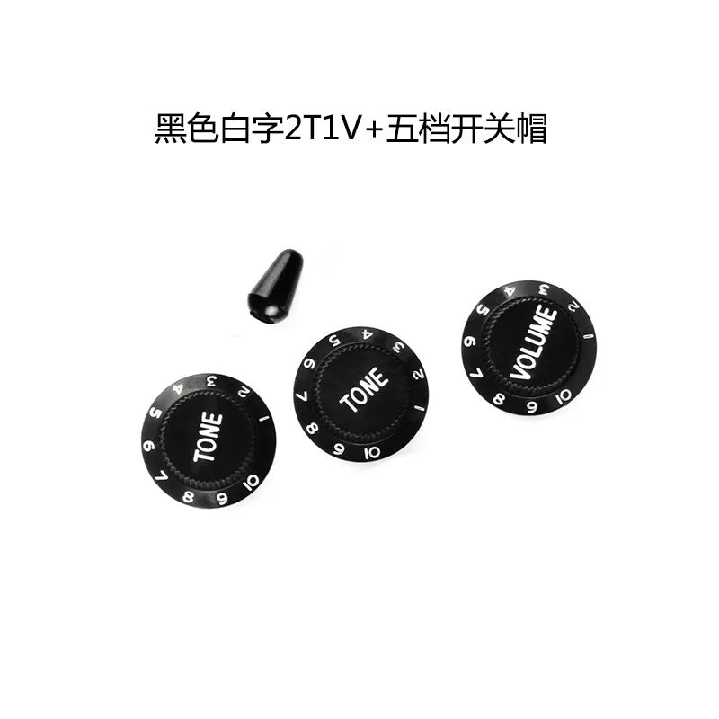 STSQ Electric Guitar Volume Tone Control Knob Adjusting Cap