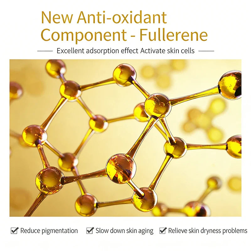 60-Piece Fullerene Under Eye Patches – Anti-Aging & Brightening