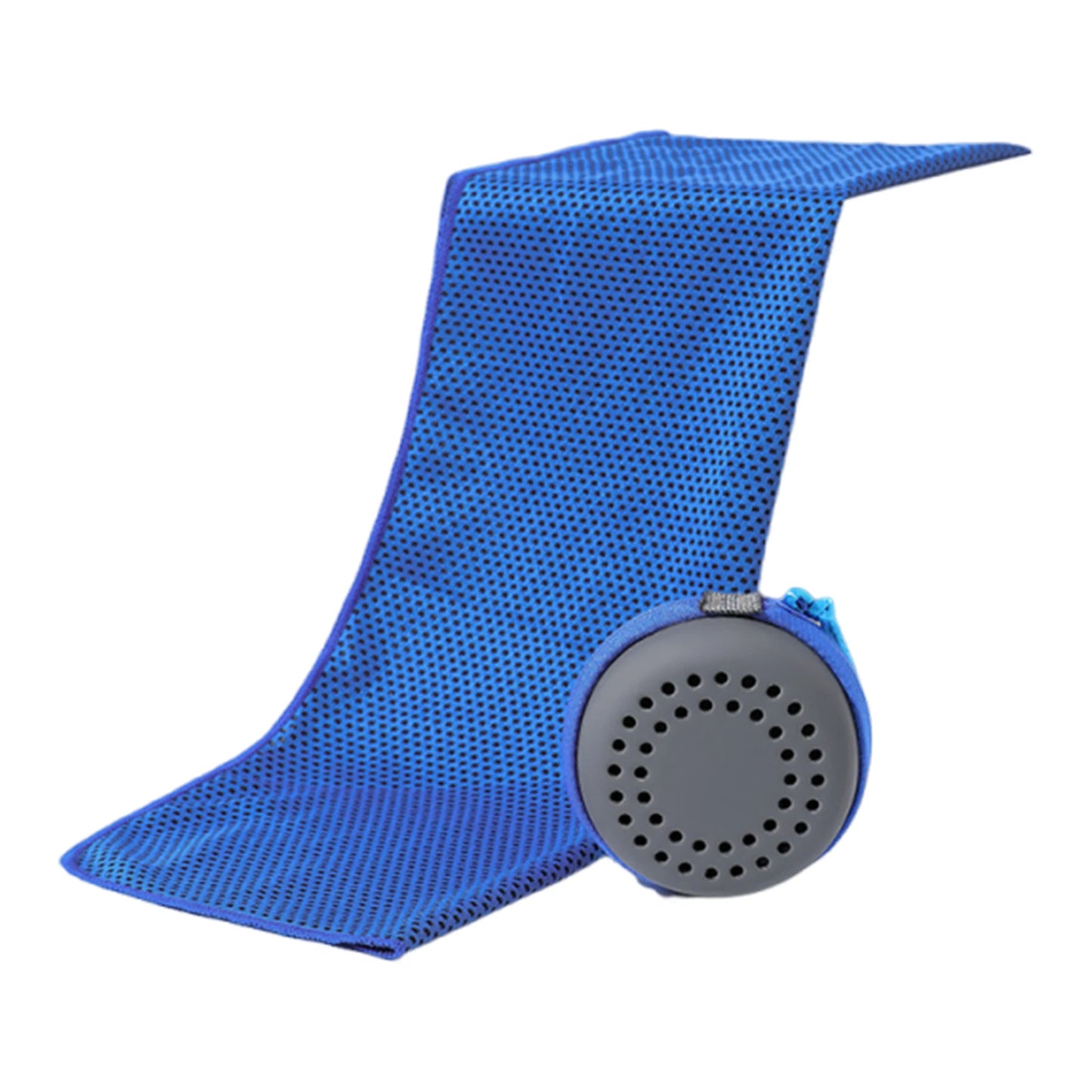 80 X 30 CM Quick Drying Cooling Towel Soft Breathable Sports Cooling Rag with Waterproof Storage Box for Hiking Workouts Outdoor Peaceful Pleasures Health and Wellness