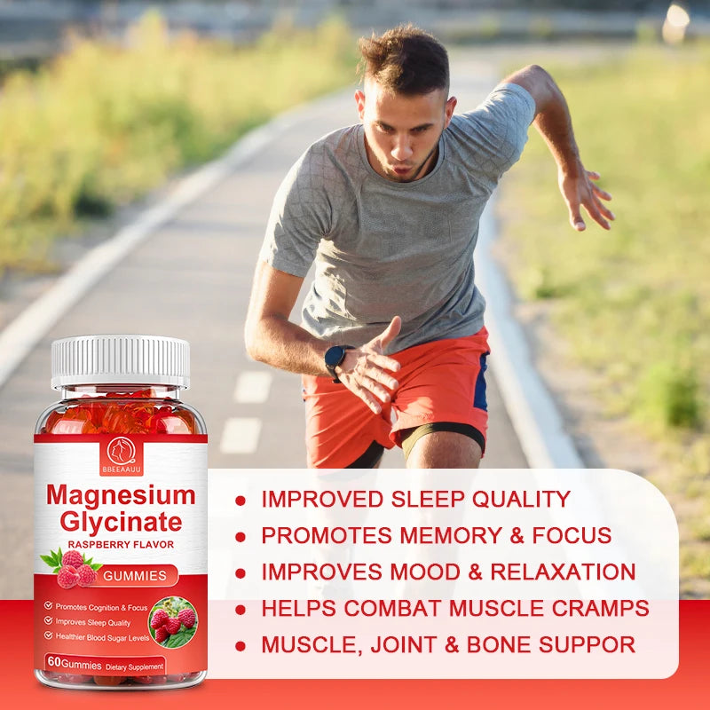 Magnesium Glycinate Gummies – Sleep, Calm & Muscle Support Dietary Supplement Peaceful Pleasures Health and Wellness