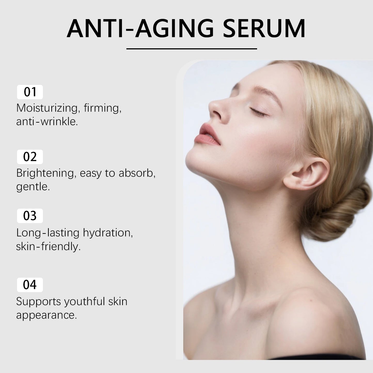 Retinol Anti-Aging Face Serum – Firms, Brightens & Hydrates