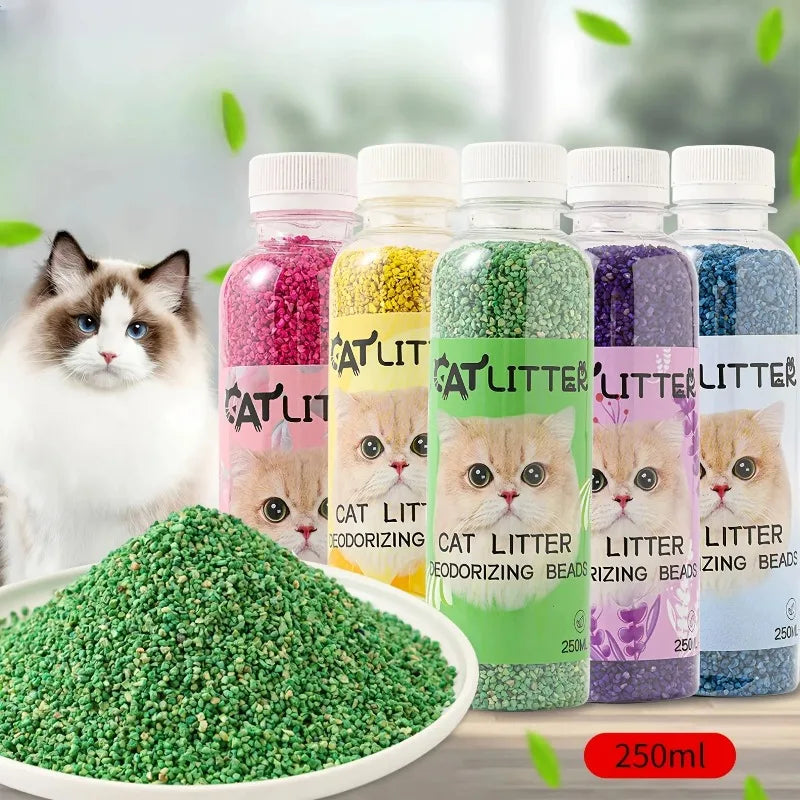 Cat Litter Deodorizing Beads – Litter Box Odor Eliminator Litter Box Deodorizer Peaceful Pleasures Health and Wellness