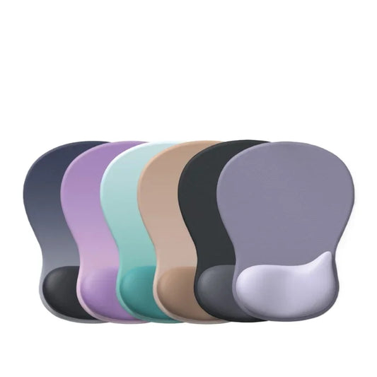 Gradient Mouse Pad with Ergonomic Silicone Wrist Rest Support Wrist Rest Mouse Pad Peaceful Pleasures Health and Wellness