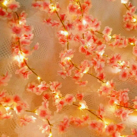 Artificial Silk Sakura Flower Vine | Wedding & Home Décor Artificial Flower Vine Peaceful Pleasures Health and Wellness