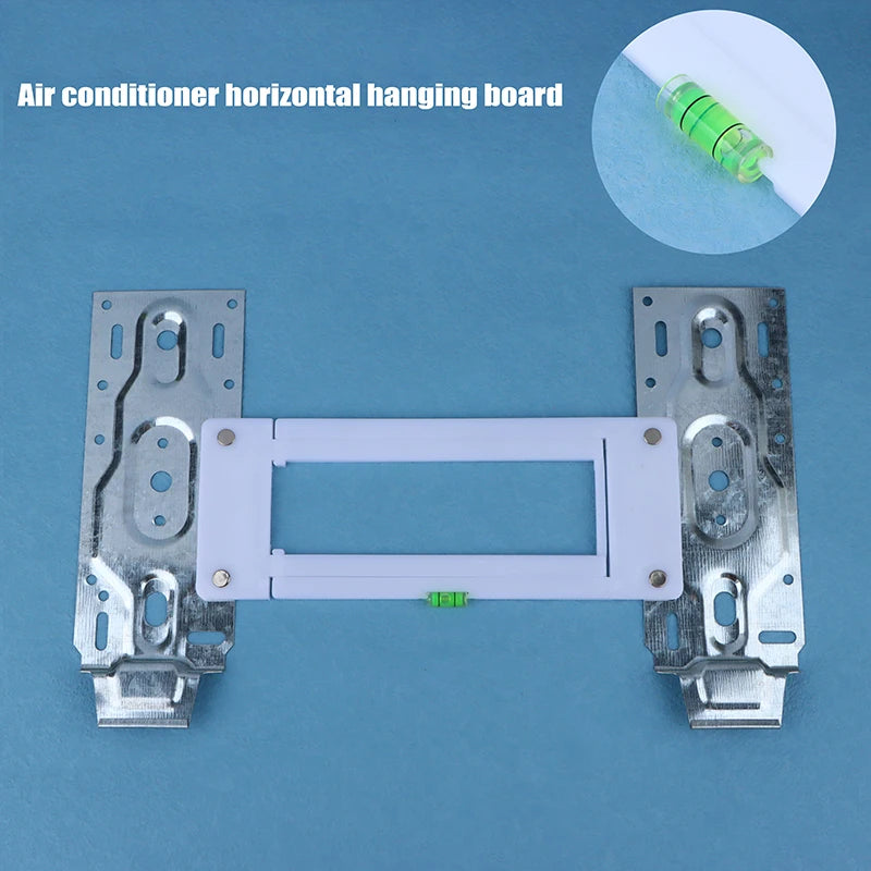 Metal Indoor Unit With Level Gauge Universal Wall Mount Adjustable Bracket For Home Split Air Conditioner Peaceful Pleasures Health and Wellness 0 onesize