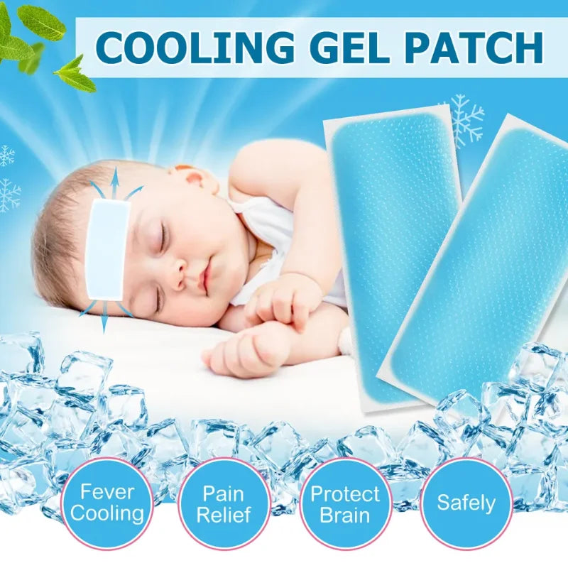 Baby & Adult Cooling Gel Fever Patches – 2/10/20 Pack