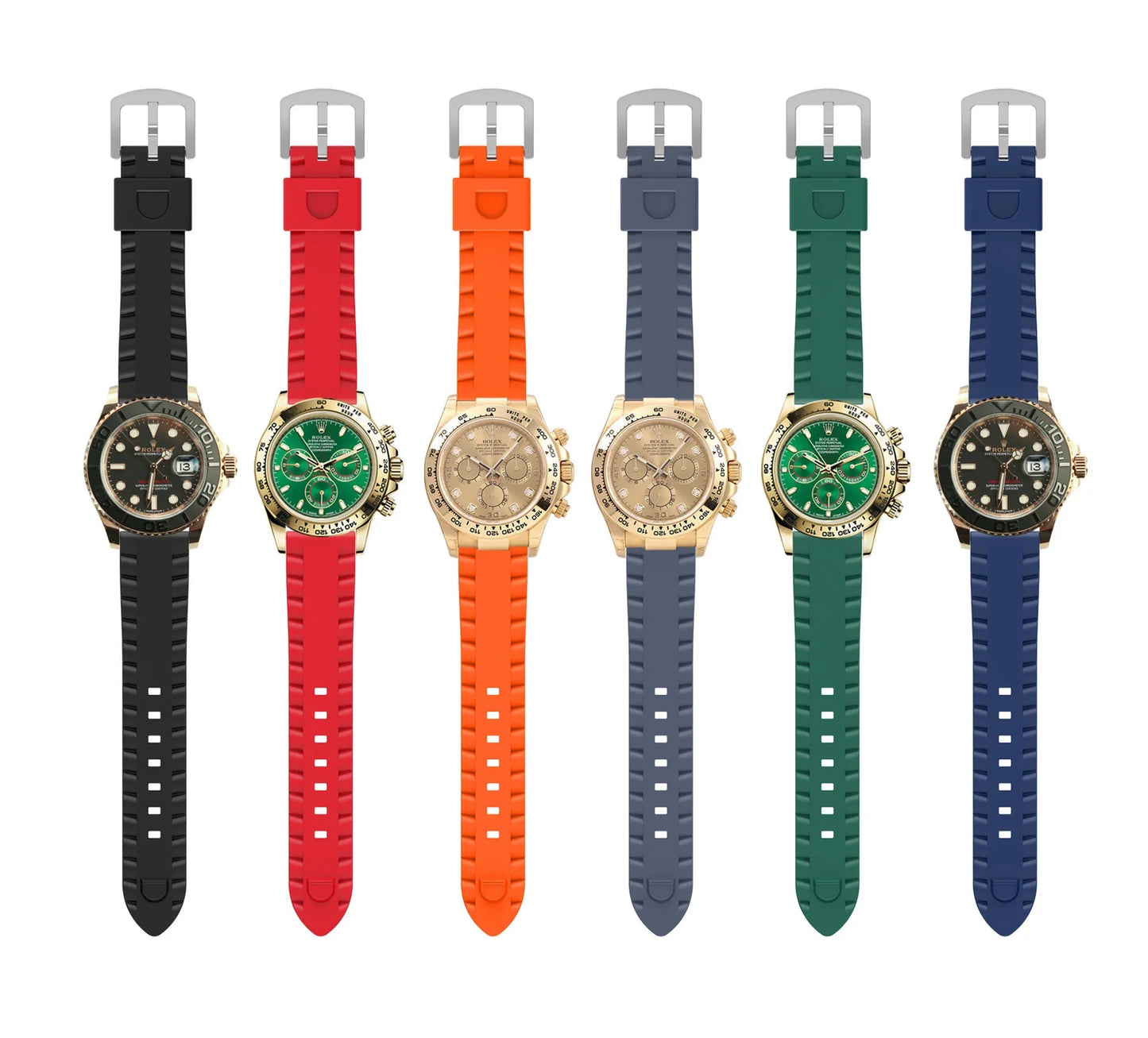24mm Silicone Watch Band for Suunto 7, 9 Baro & Spartan