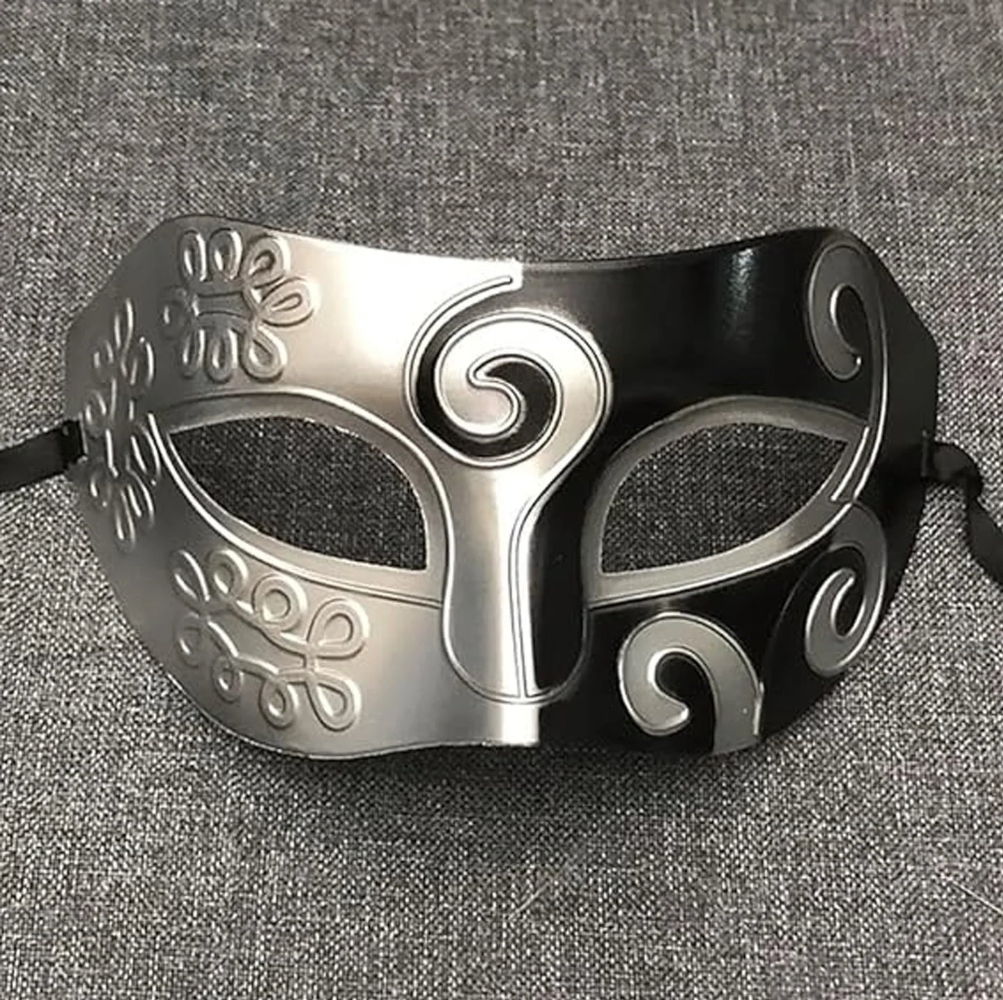 Venetian Half-Face Masquerade Mask | Vintage Sequined Costume