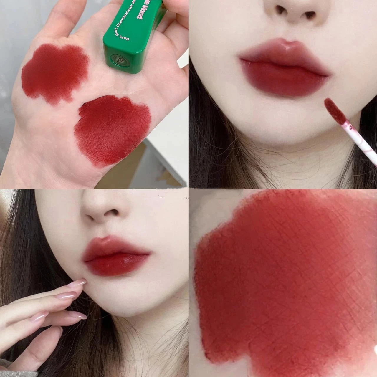 Velvet Matte Lip Mud – Nude Pink Moisturizing Lip Glaze