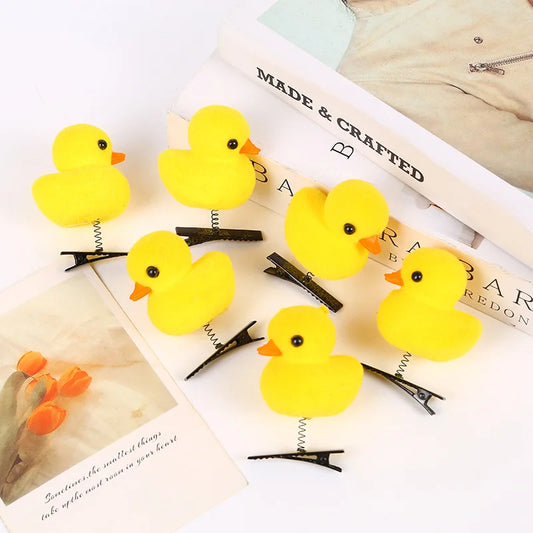 Little Yellow Duck Hair Clips CHILDREN'S Accessories Toyclips Peaceful Pleasures Health and Wellness