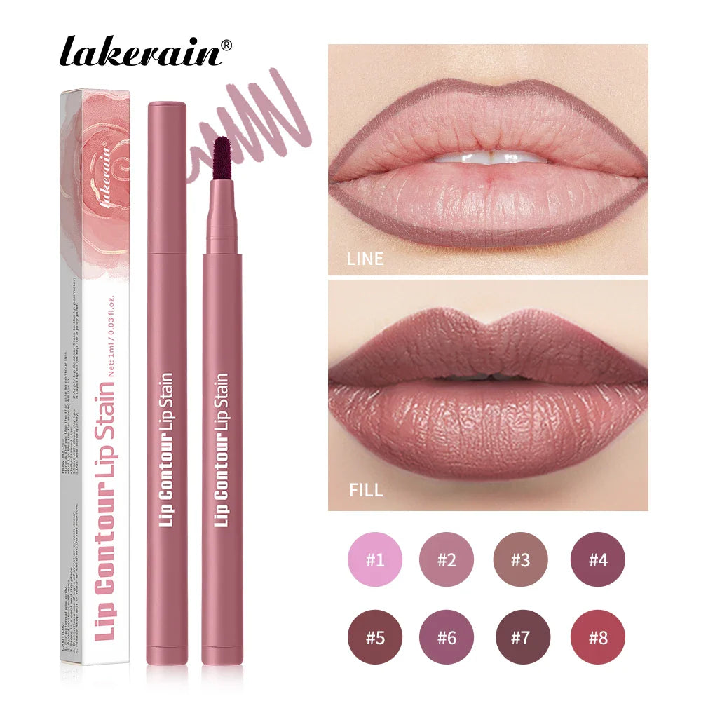 2-in-1 Lip Liner & Stain Pencil | Ultra Pigmented, Long-Lasting