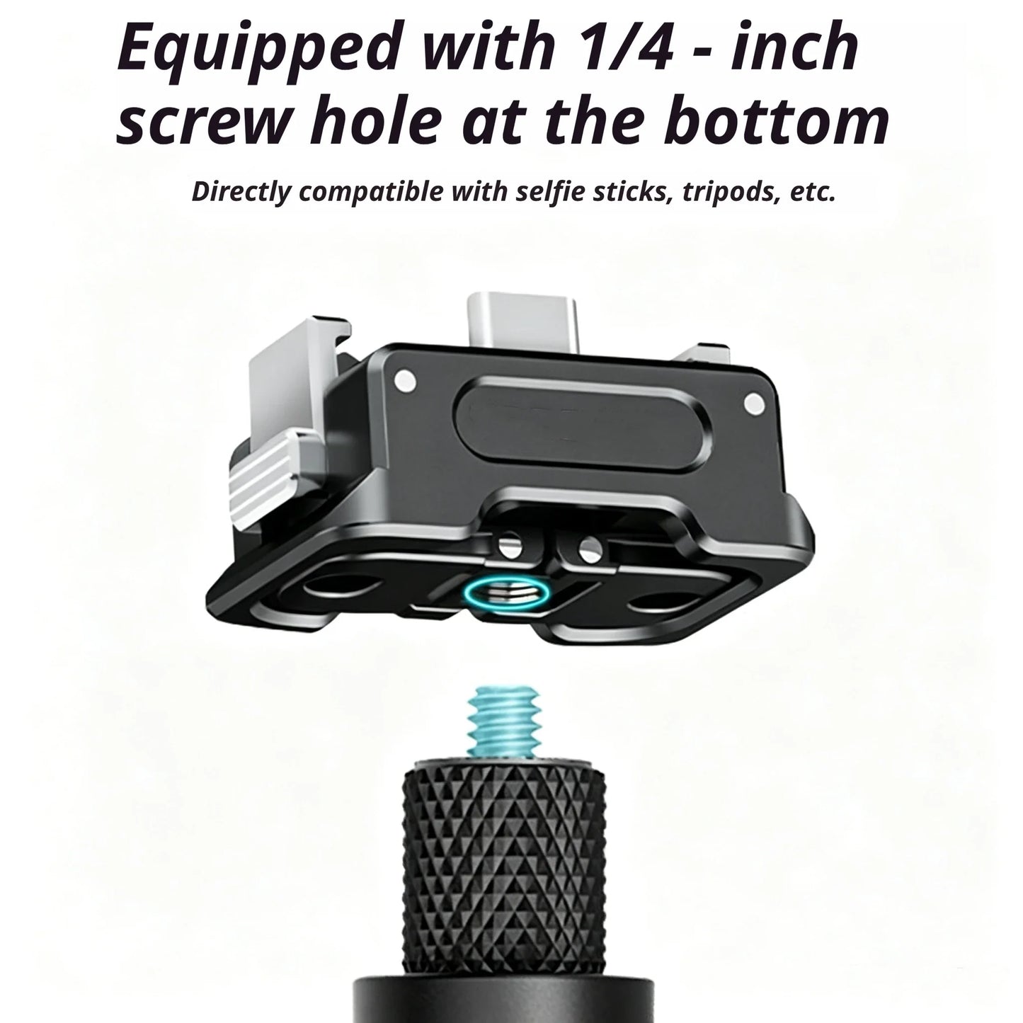 Aluminum Charging Base for DJI Osmo Pocket 3/4 | Type-C Dock
