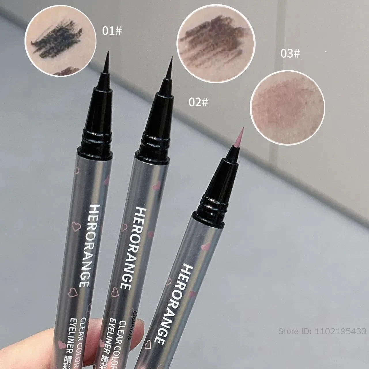 Waterproof Ultra-Thin Liquid Eyeliner Pen | Long-Lasting Matte