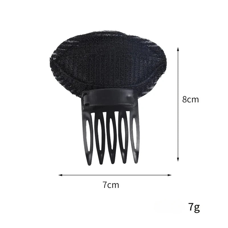 Invisible Fluffy Sponge Hair Clip Front Hair Line Volume Base Puff Cushion Hair Clips Bun Hair Styling Tool Women Hair Hairpin Peaceful Pleasures Health and Wellness