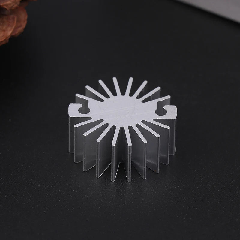 23*10mm LED Or Single Chip Heatsink Radiator Aluminum 1W Heat Sink Radiator For Household Lamp Radiator Replaceable Peaceful Pleasures Health and Wellness