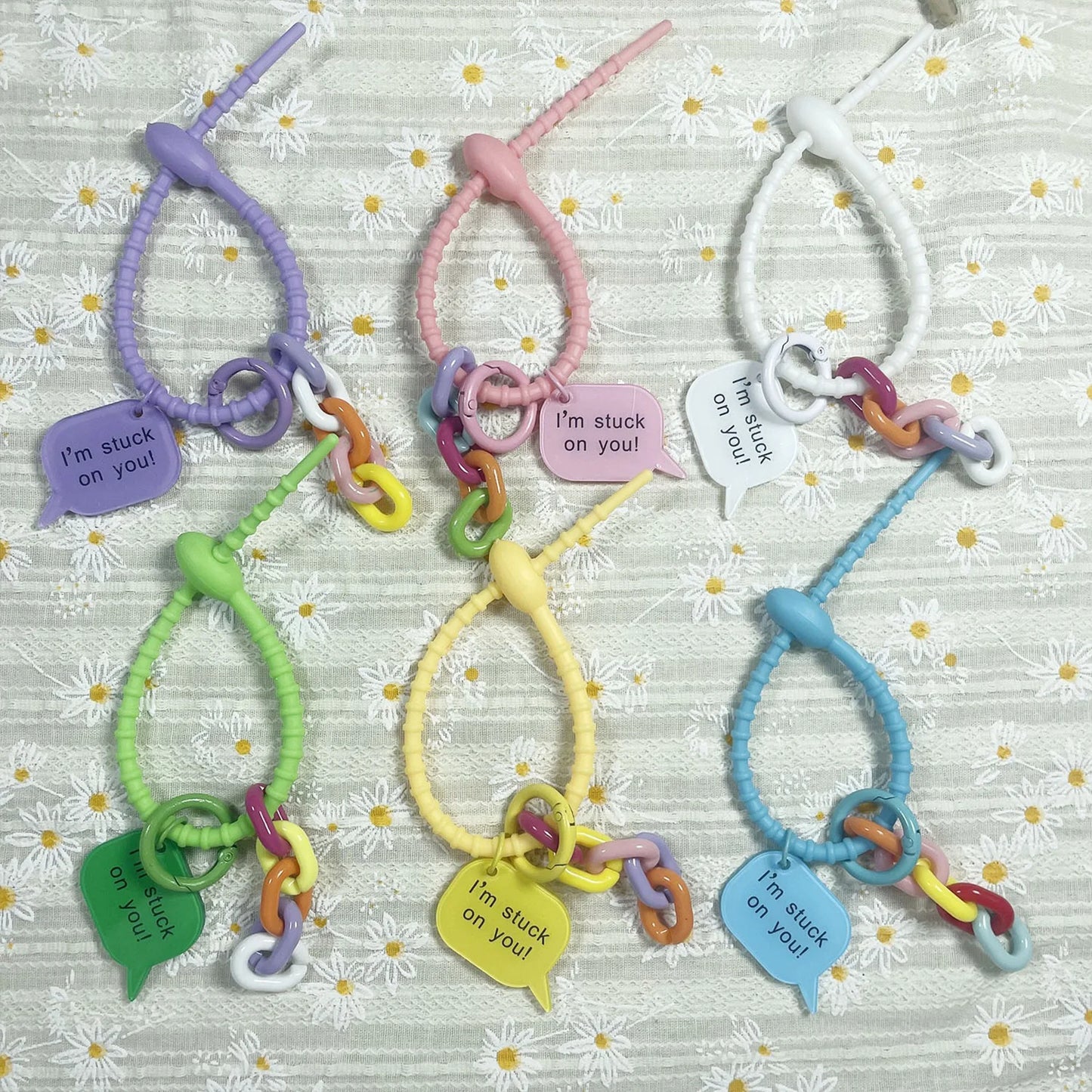 Fashionable Ribbon Keychain Small Monster Doll Anti Lost Hanging Accessories for Birthday Anniversary Gifts Peaceful Pleasures Health and Wellness