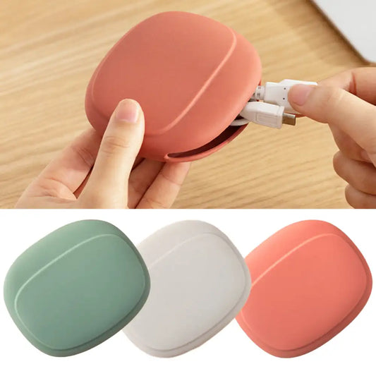 Silicone Cable Organizer Bag – Portable Travel Cable Winder Cable Organizer Bag Oasis Select