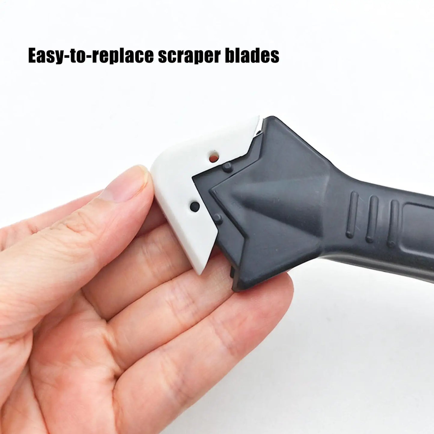 Retractable Silicone Caulking Tool Multifunctional Flexible Caulk Finishing & Smoothing Kit For Home Bathroom Kitchen Shower Peaceful Pleasures Health and Wellness