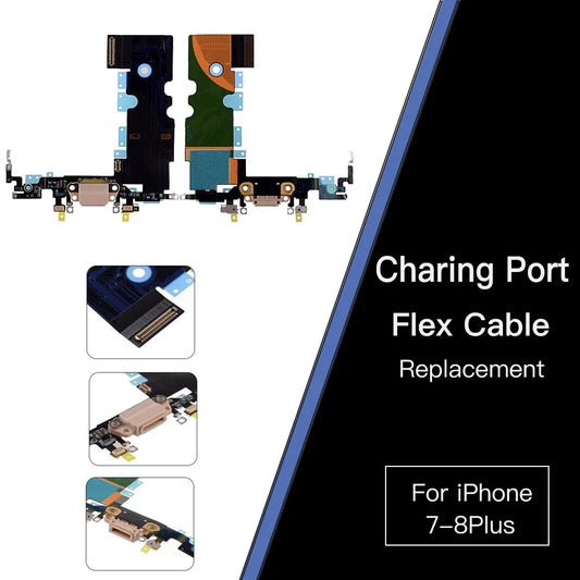 iPhone 7 8 Plus Charging Port & Headphone Jack Flex Cable Phone Flex Cable Oasis Select