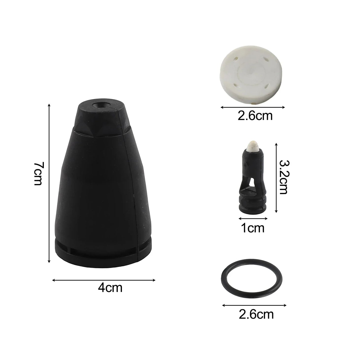 Turbo Nozzle Replacement Kit for Kärcher K2–K7 Pressure Washers