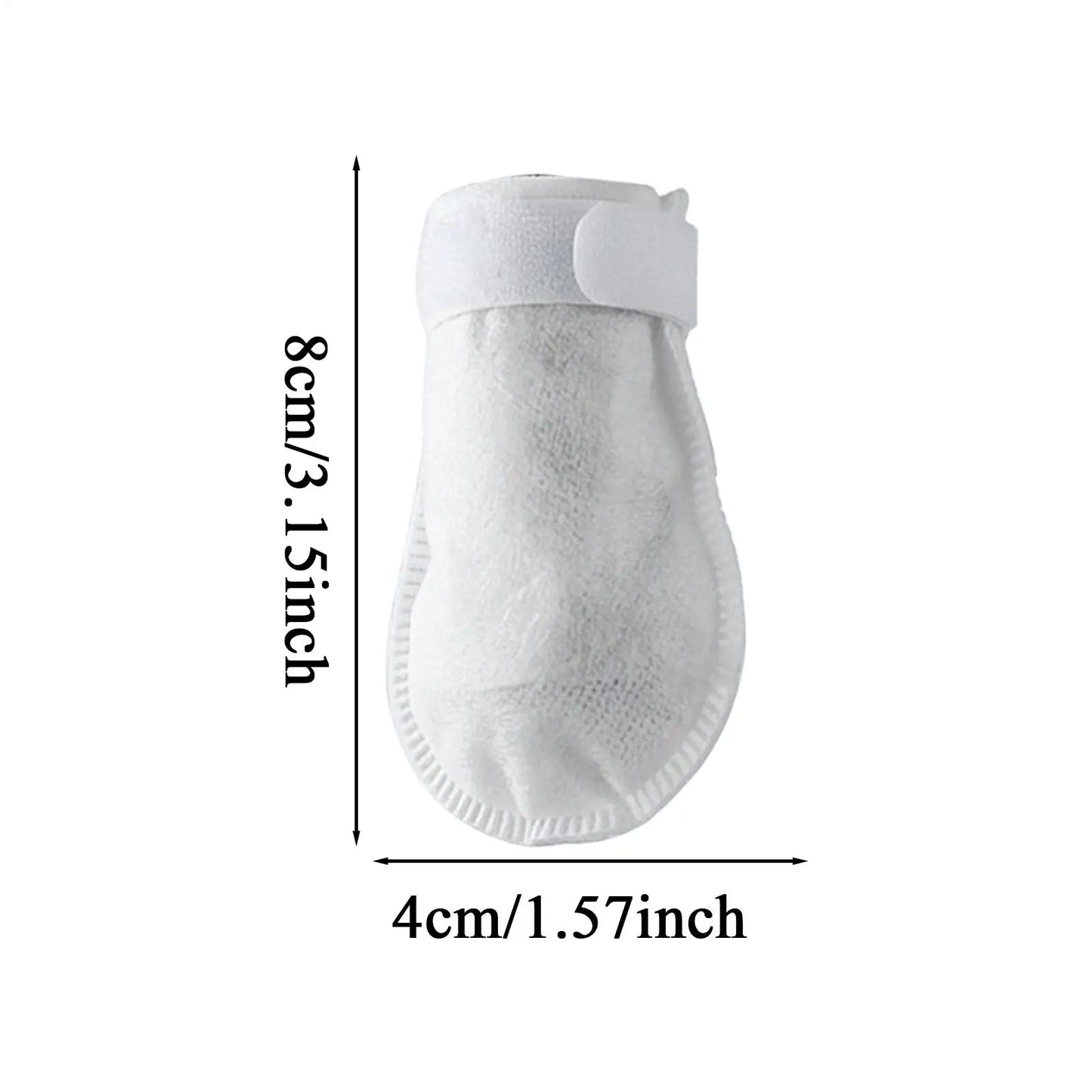 50-Pack Cotton Faucet Filter Pouches – Reduces Scale & Sediment
