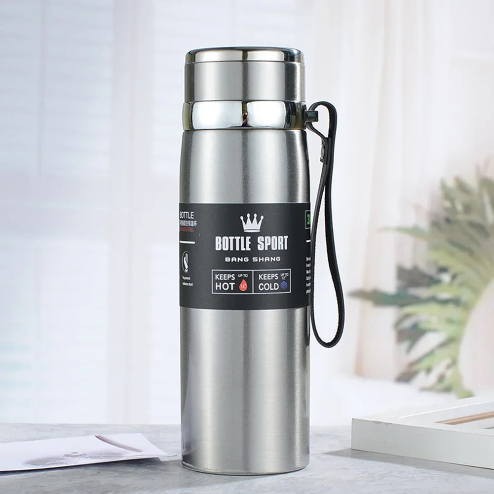 1000ml Stainless Steel Vacuum Thermos Flask – Leakproof & BPA-Free