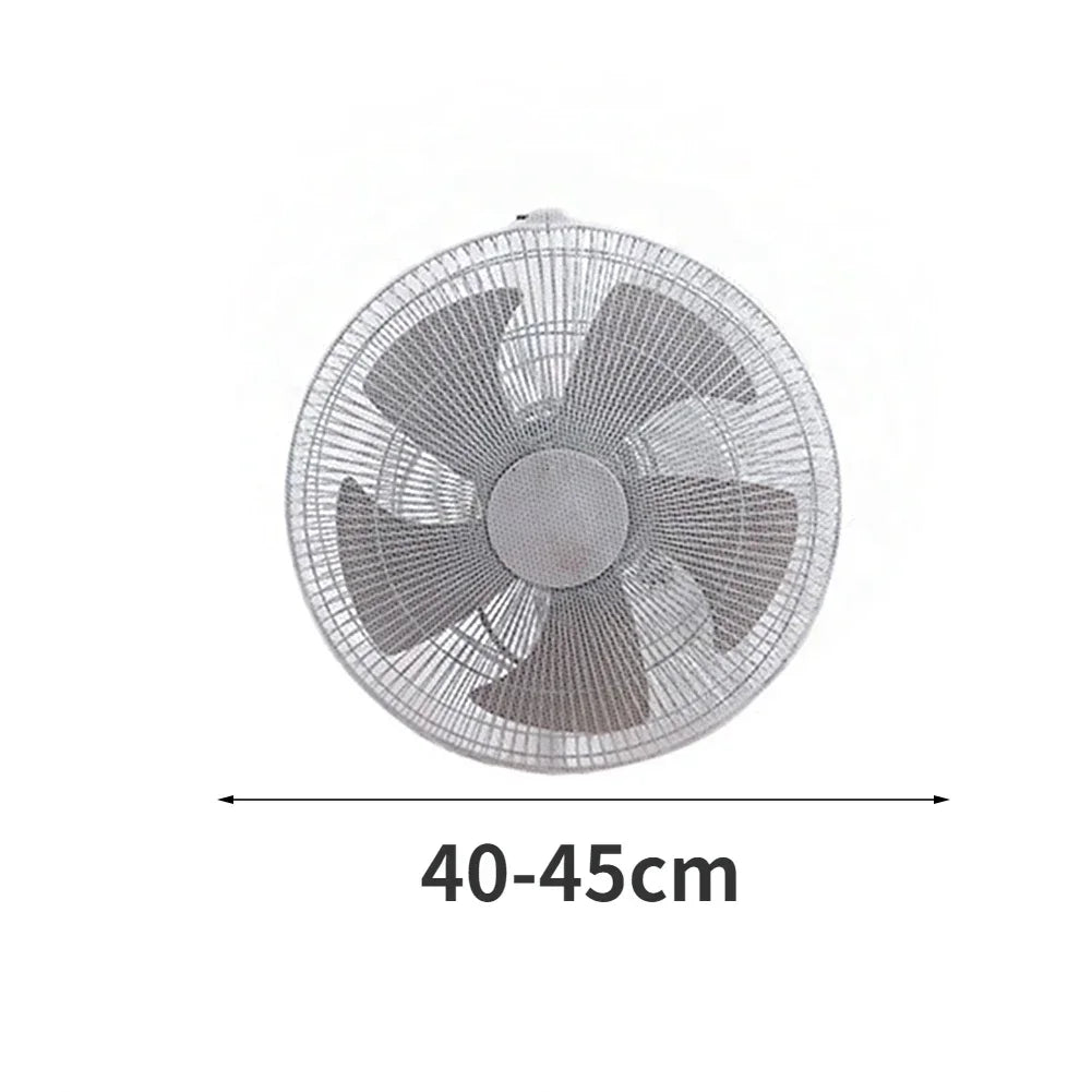 Universal Kid Anti-pinch Hand Round Fan Safety Cover Easy Installation Fan Dustproof Child Protection Mesh Cover Mesh Fan Sleeve Peaceful Pleasures Health and Wellness