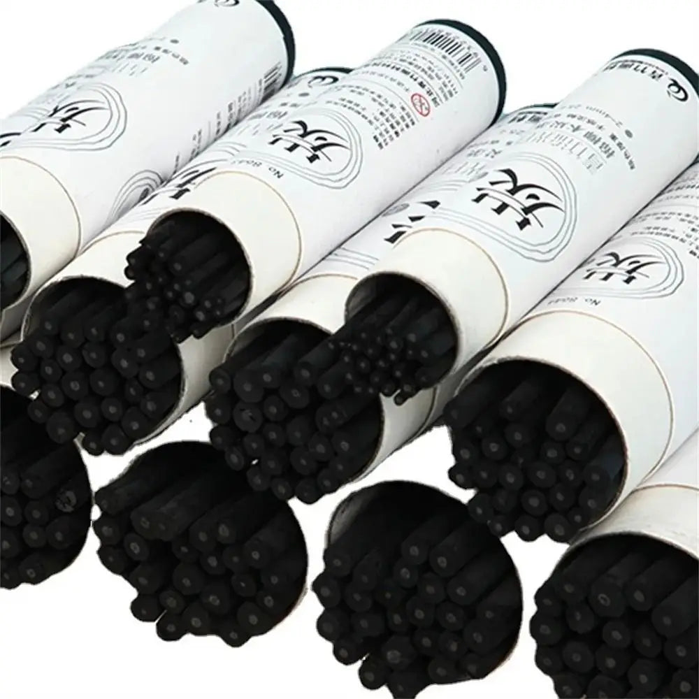 Black Color Charcoal Sticks Willow Charcoal Strong Color Charcoal Bars Professional Vine Charcoal Drawing Charcoal Pencils Peaceful Pleasures Health and Wellness