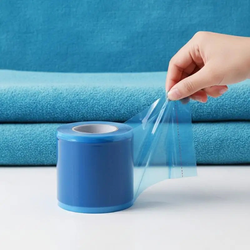 1roll Dirt-proof Isolation Membrane Tattoo Film Barrier Travel Toilet Seat Pads Isolation Film Protective Film Plastic Tape Peaceful Pleasures Health and Wellness