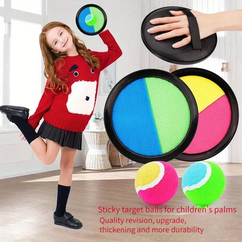 Kids Sticky Ball Catch Game Set – Outdoor Throw & Catch Toy