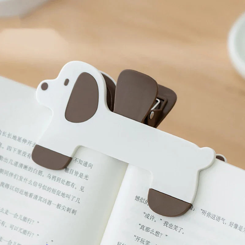 Puppy Book Clip – Cute Metal Bookmark & Page Holder