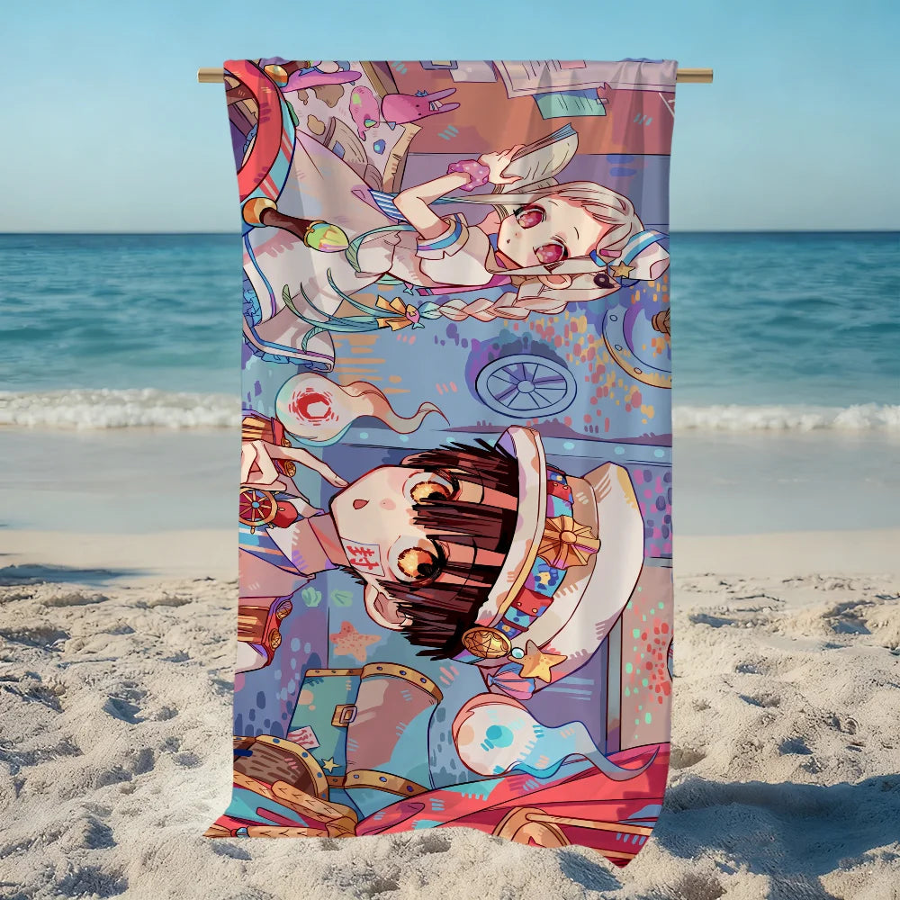Toilet-Bound Hanako-Kun Anime Quick Dry Beach Towel Anime Beach Towel Peaceful Pleasures Health and Wellness