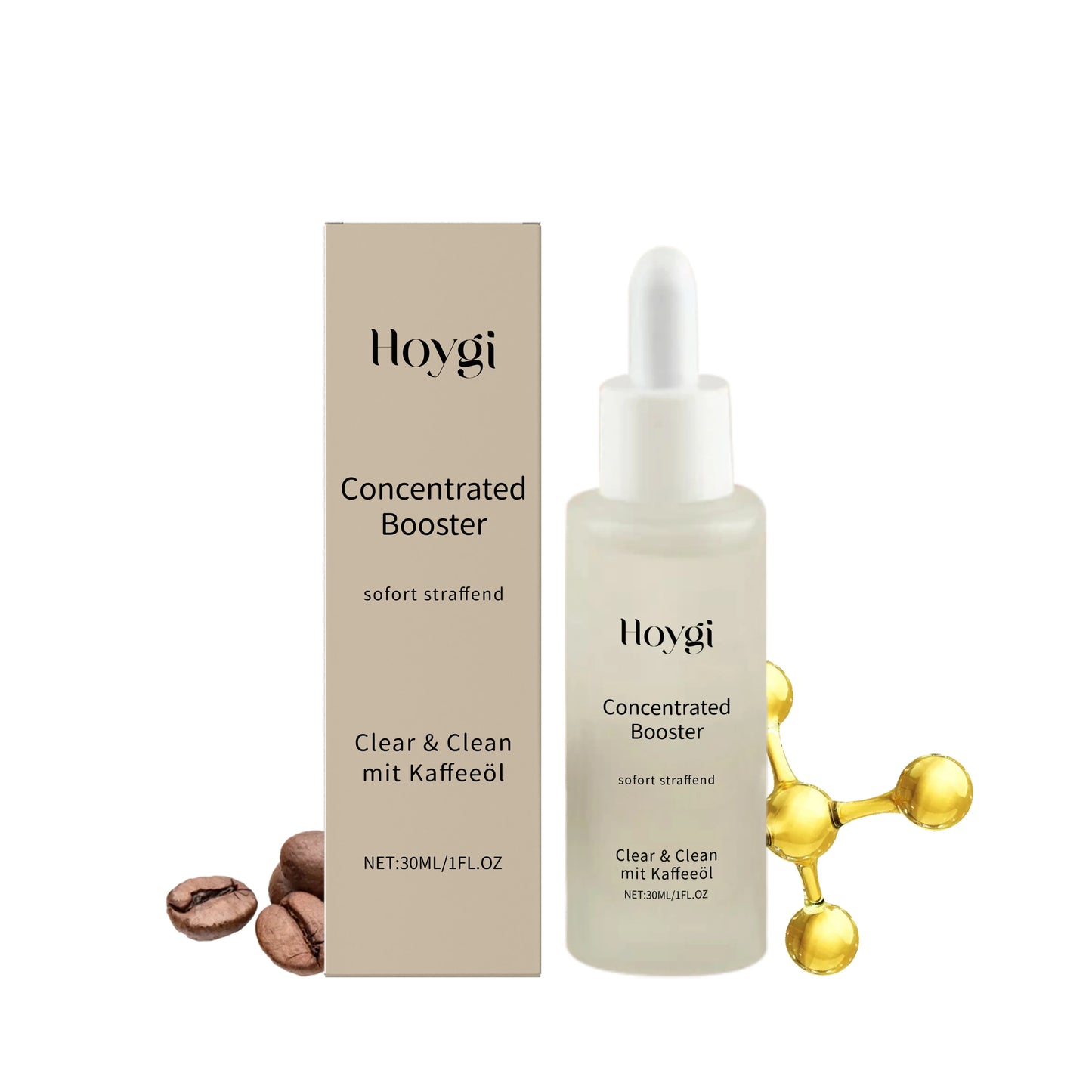 Brightening Hydrating Facial Serum with Coffee Seed Oil 30ml