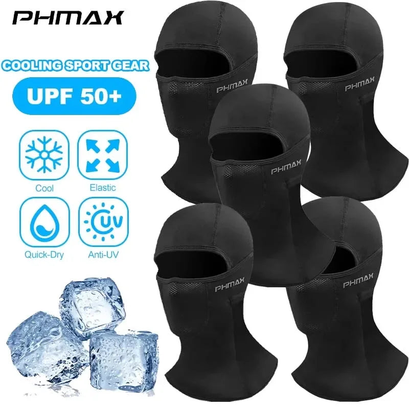 PHMAX Motorcycle Balaclava Full Face Windproof Mask & Scarf Hood