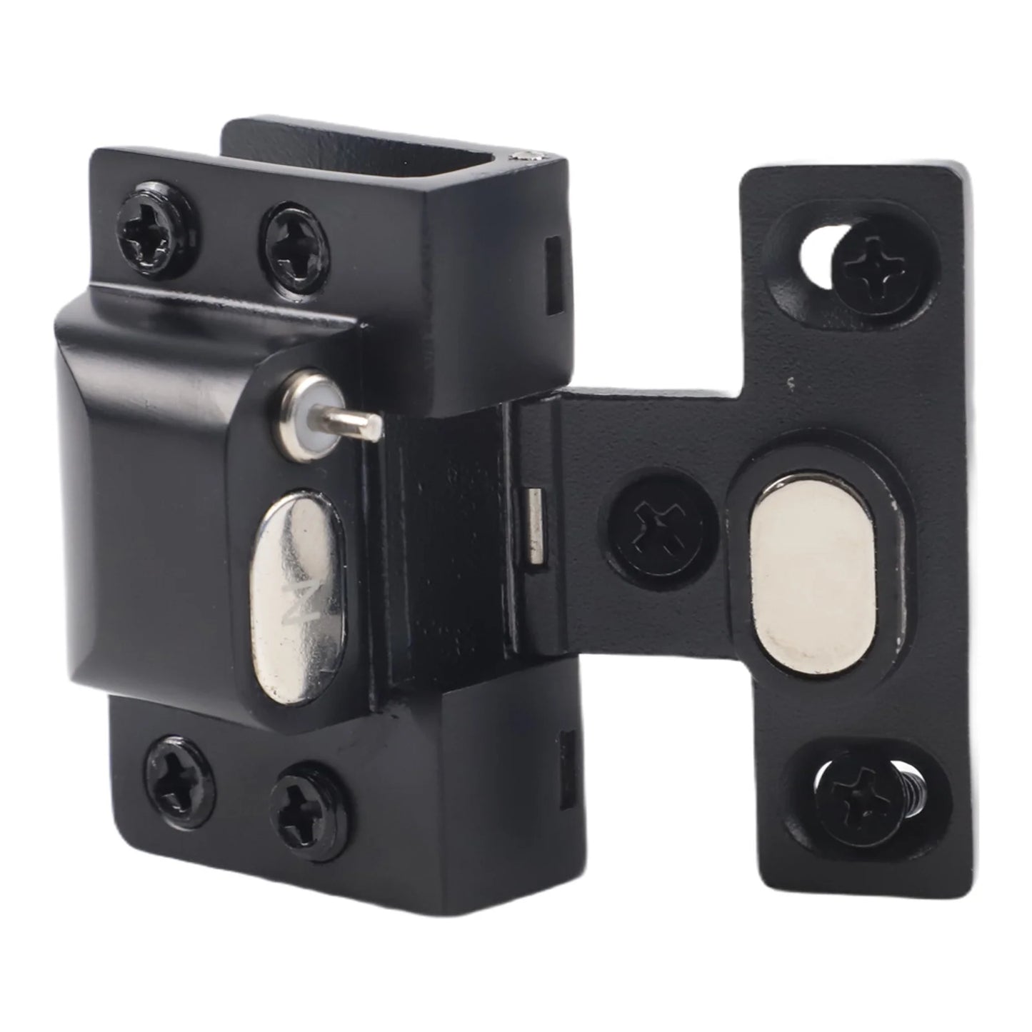 U-shaped Clip Glass Door Hinge Hydraulic Buffer Action Stainless