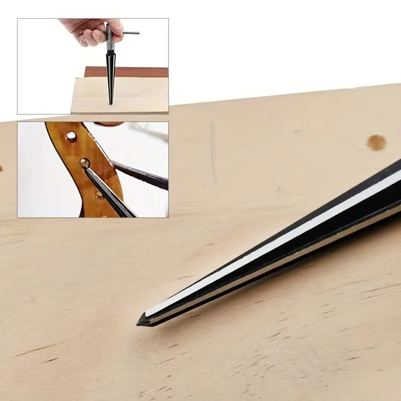 Carbon Steel Hexagonal Cone Handheld Cutters Wood Metal Plastic