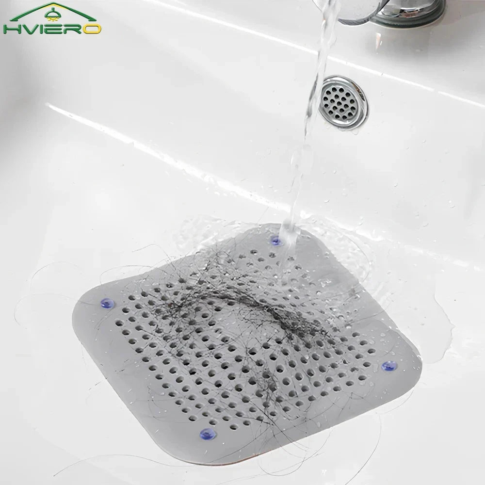 Silicone Hair Catcher Drain Strainer – Sink & Shower