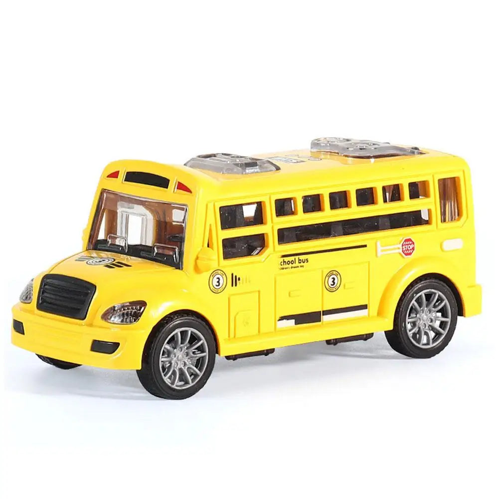 Inertia School Bus Toy with Openable Doors | Kids' Model