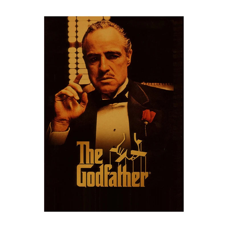 Retro Leon Movie Canvas Wall Art | Vintage Film Poster Print